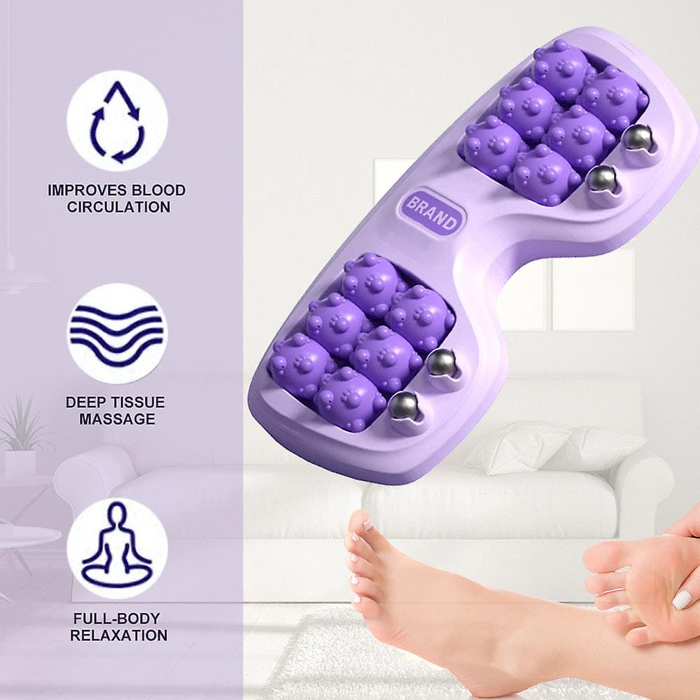 Roller Manual Foot Massager – Body Stress Buster & Acupressure Point Device