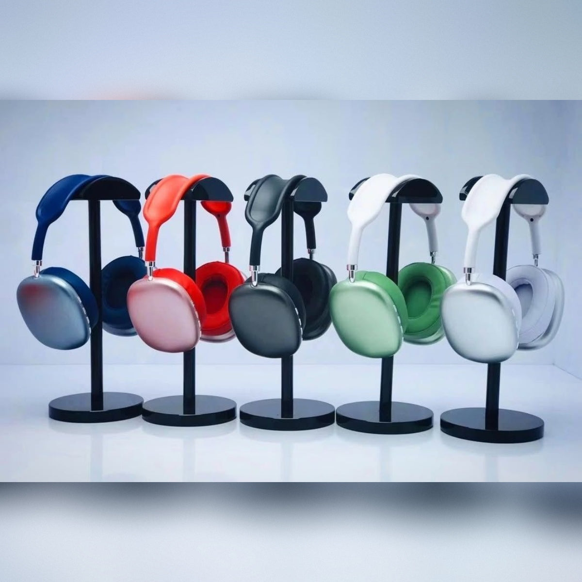 P9 Wireless Headphones | Bluetooth Over-Ear | High Bass & Clear Sound | Foldable & Portable | Noise Reduction - P9 China (Random Color)