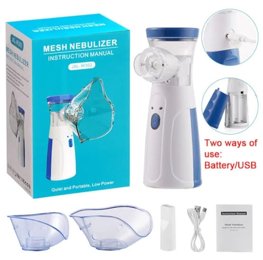 Portable Nebulizer – Quiet & Rechargeable for Kids and Adults