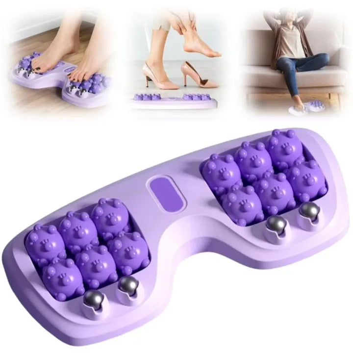 Roller Manual Foot Massager – Body Stress Buster & Acupressure Point Device