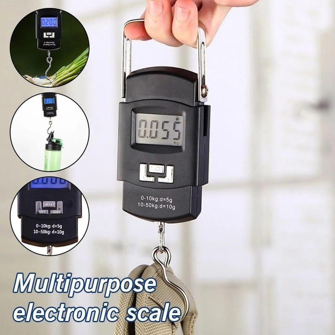 Digital Hanging Weight Scale with Hook